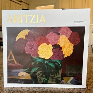 Aritzia Large Shopping Bag – Floral Art Illustration (Caitlyn Murphy)